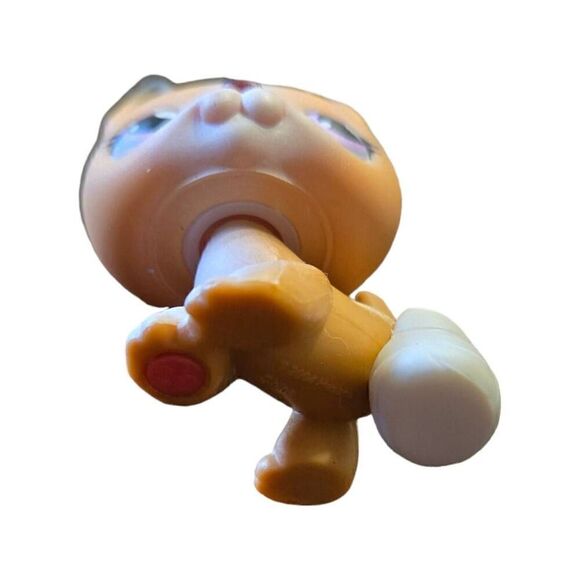 Littlest Pet Shop LPS German Shepard With Cast Removable 2004 #112 - Picture 4 of 4